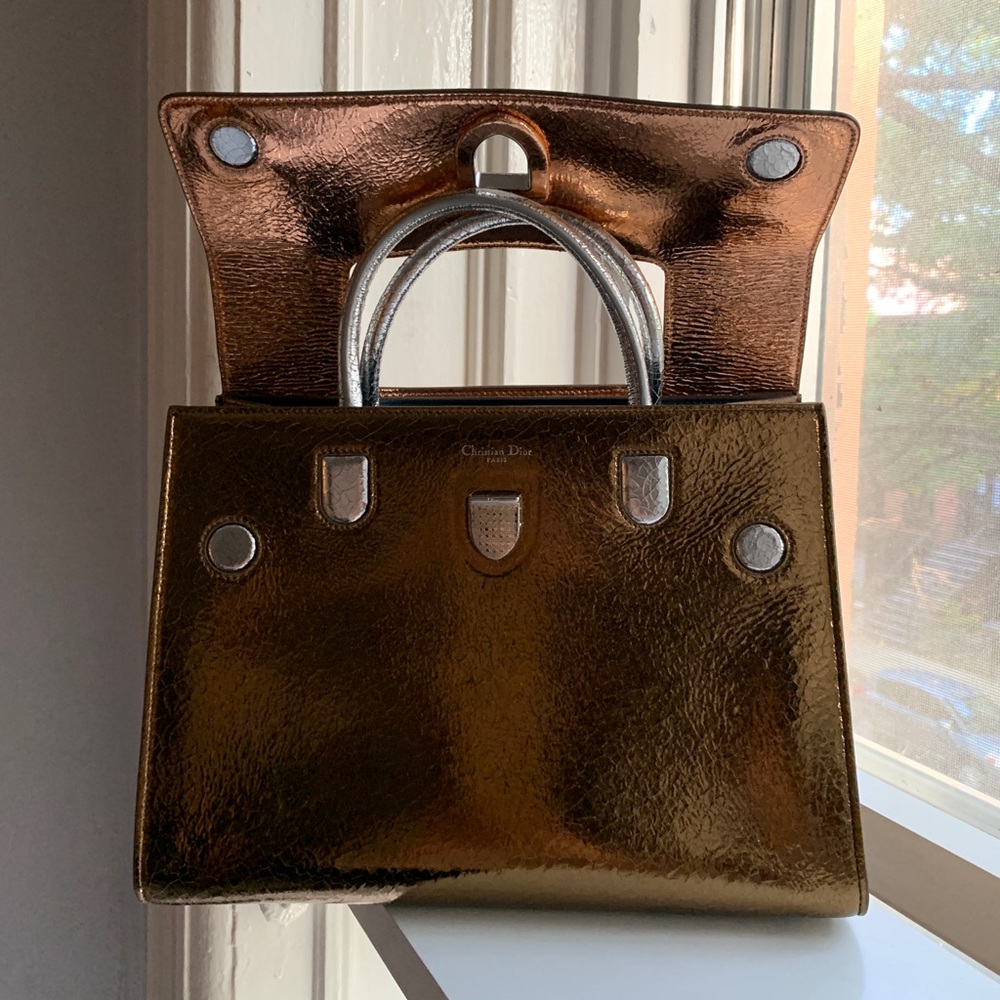Dior Diorever Metallic Handbag - Picture 4 of 8